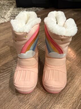 Girls Snow Boots Size 12, Very Cute!